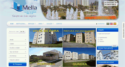 Desktop Screenshot of mellaimoveis.com.br