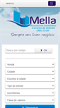 Mobile Screenshot of mellaimoveis.com.br