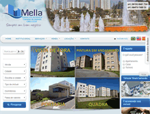 Tablet Screenshot of mellaimoveis.com.br